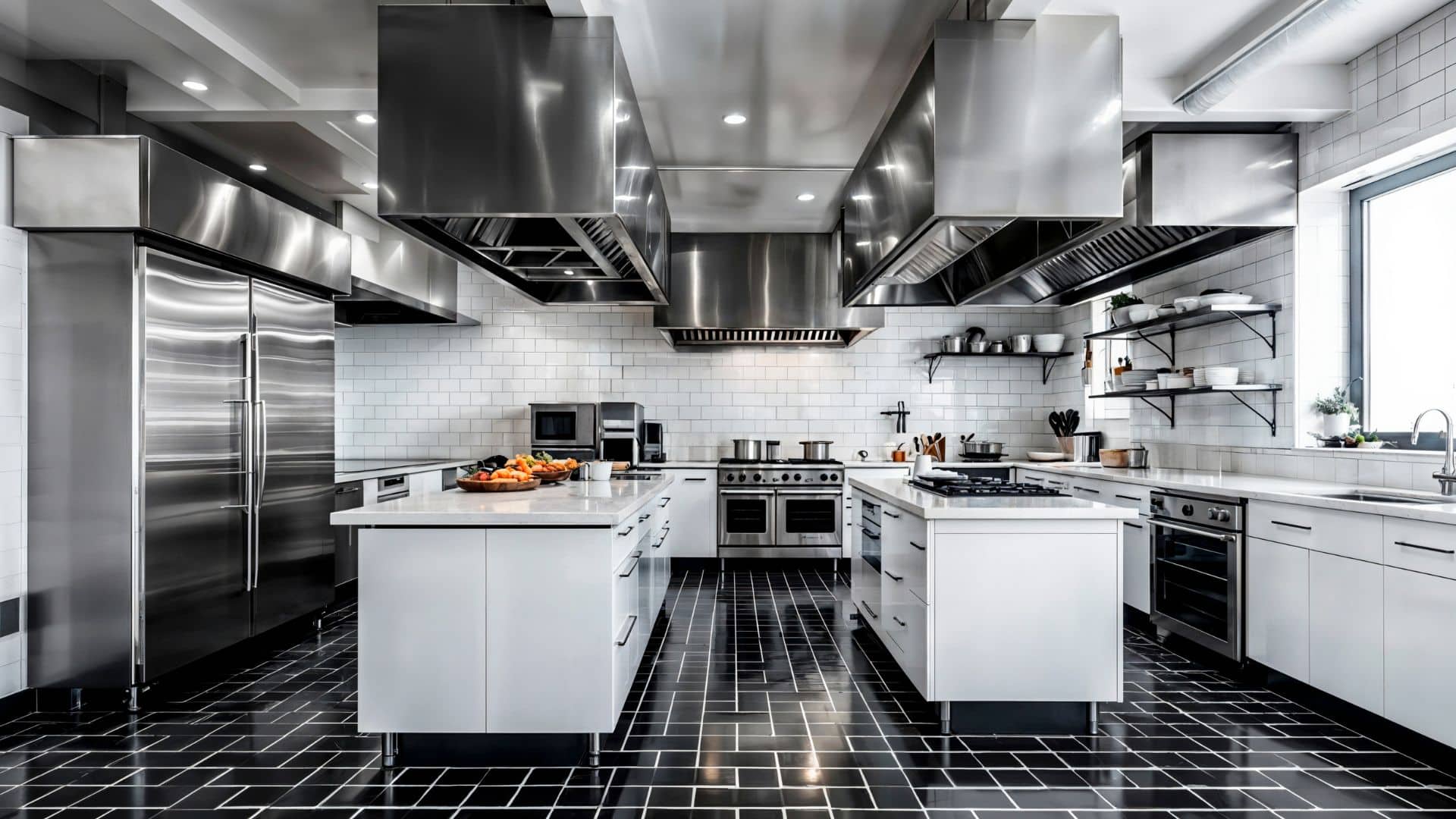 Custom Fabricated Kitchen Hoods